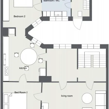 Apartmán The Admiral Kodaň
